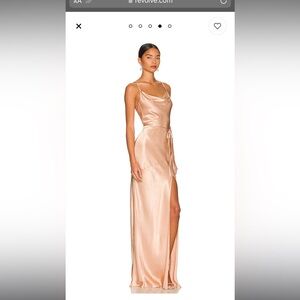 Revolve Shona Joy La Lune Blush Dress Size 6